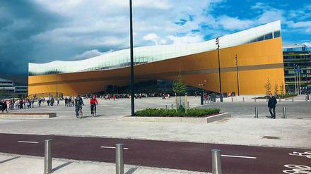 Die perfekte Welle. Oodi setzt auch architektonisch Akzente.