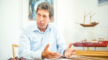 Christoph Hempel, Reeder der "Aquarius", hat kein Verständnis für die derzeitige Eskalation im Umgang mit Seenotrettern. 