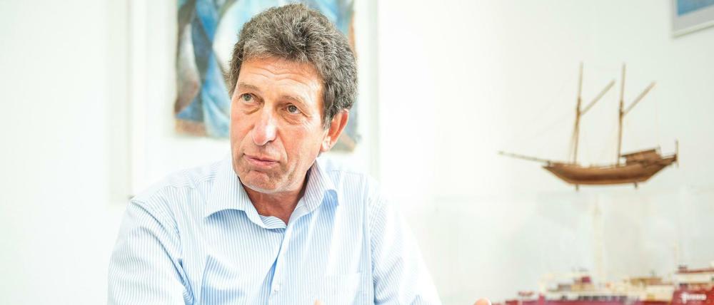 Christoph Hempel, Reeder der "Aquarius", hat kein Verständnis für die derzeitige Eskalation im Umgang mit Seenotrettern.