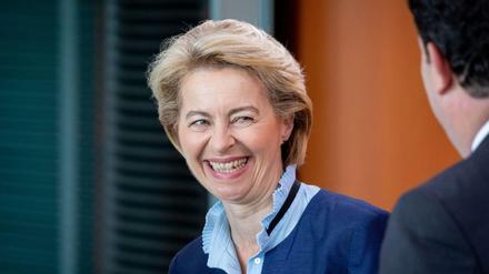 Verteidigungsministerin Ursula von der Leyen (CDU) wechselt möglicherweise nach Brüssel an die Spitze der Kommission.