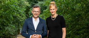 Doppelspitze: Michael Roth und Christina Kampmann wollen gemeinsam die SPD führen.