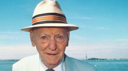 Jiddischer Meistererzähler. Isaac Bashevis Singer 1989 in New York.