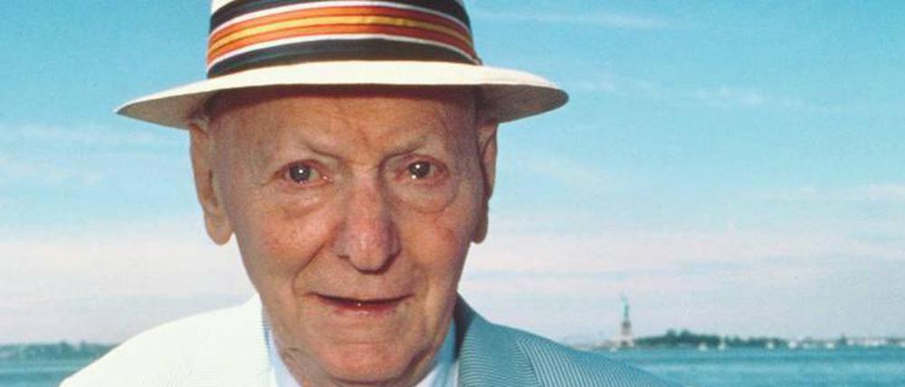 Jiddischer Meistererzähler. Isaac Bashevis Singer 1989 in New York.