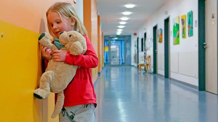 Unter Stress. In der Klinik in Gelsenkirchen werden Kinder mit Verhaltensstörungen stationär mit ihren Eltern behandelt.