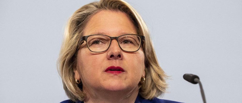 Bundesumweltministerin Svenja Schulze (SPD).