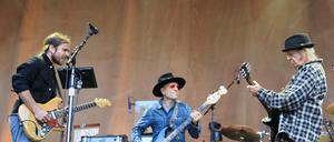 Hütchenspieler. Neil Young am Mittwochabend in der Waldbühne.