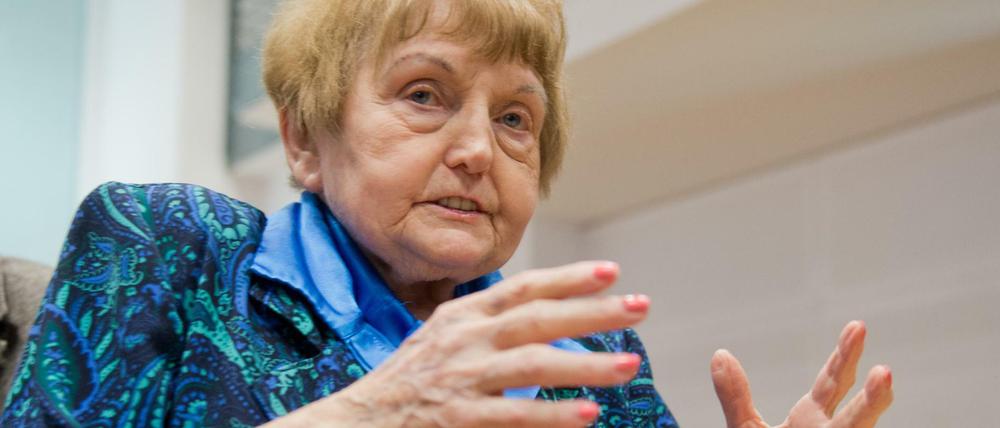 Die Auschwitz-Überlebende Eva Kor. Die 85-jährige gebürtige Rumänin vergab dem SS-Mann Oskar Gröning.