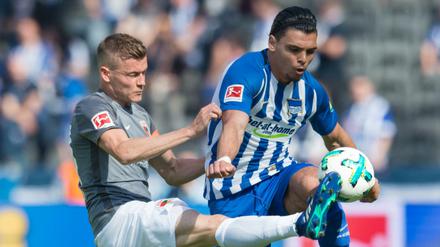 Zieht durch. Karim Rekik ist Herthas Abwehrchef.