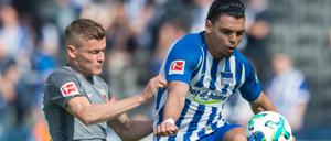 Zieht durch. Karim Rekik ist Herthas Abwehrchef.