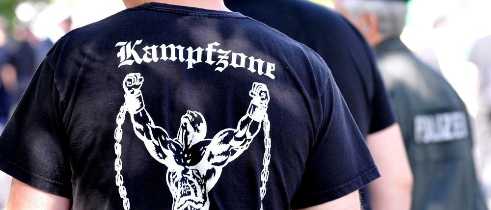 „Kampfzone“? Das Selbstbild der Neonazi-Szene. (Archivbild)