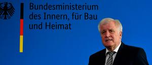 Zuständig für Heimatpolitik: Innenminister Horst Seehofer.