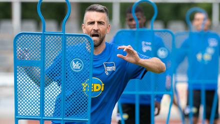 Unermüdlich. Vedad Ibisevic geht als Hertha-Kapitän in die neue Saison.