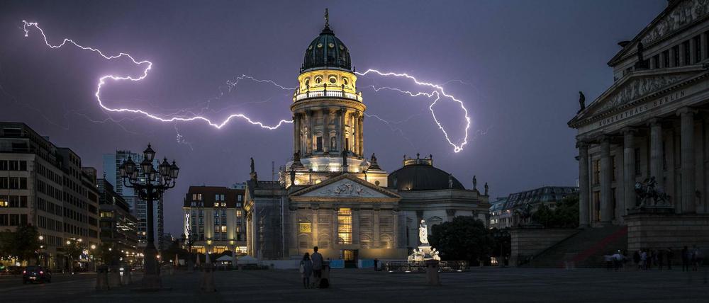 „Die schwersten Gewitter kommen aus Nordwest.“ Der Experte hat da eine andere Meinung.
