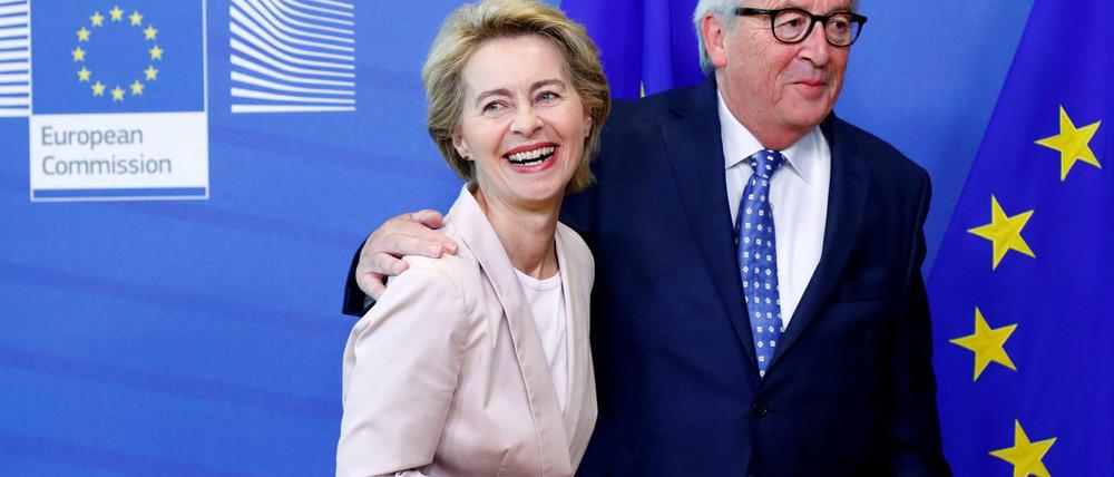 Ursula von der Leyen und Jean-Claude Juncker
