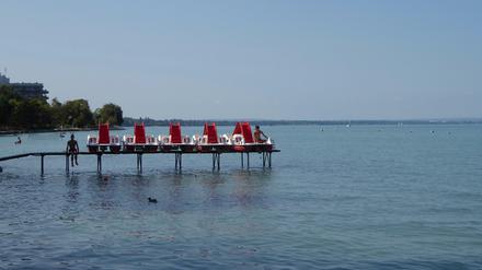 Der Balaton bot Generationen Sonne, Wasser und Glück. In Aliga könnte das jetzt in Gefahr sein.