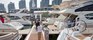 Luxus-Show in Hainan: In China gibt es besonders viele Superreiche. 