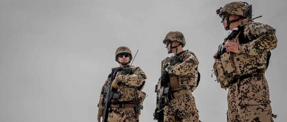 Bundeswehrsoldaten im Auslandseinsatz (Archivbild).