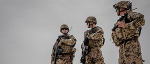 Bundeswehrsoldaten im Auslandseinsatz (Archivbild).