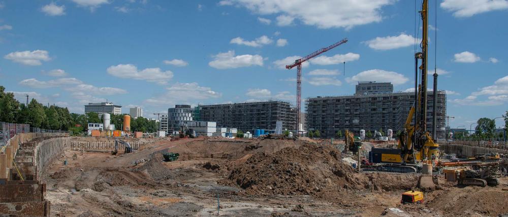Auf einer Baustelle am Mainufer wurde der Blindgänger entdeckt.
