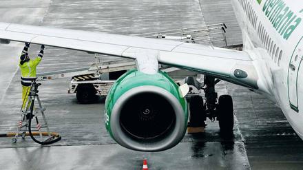 Bild aus besseren Zeiten. Die viertgrößte deutsche Airline Germania musste im Februar Insolvenz anmelden.