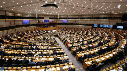 Das Europaparlament in Brüssel.