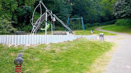 In der Nähe dieses Spielplatzes wurde die Frau vergewaltigt.