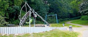 In der Nähe dieses Spielplatzes wurde die Frau vergewaltigt.