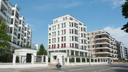 Neu gebaut. Gebraucht werden bezahlbare Wohnungen, keine Luxusbauten, findet Biedermann.