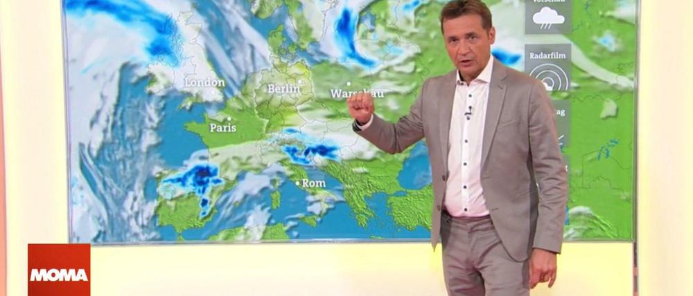 Wegen eines Warnstreiks im WDR sendete das ARD-"Morgenmagazin" in der Zeit zwischen sieben und acht Uhr nur eine Wiederholung der vorherigen Stunde - inklusive Wetterbericht von Donald Bäcker.
