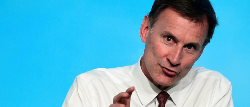 Der britische Außenminister Jeremy Hunt.