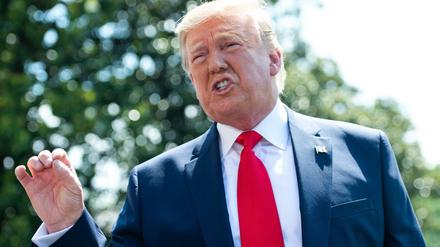 Donald Trump schimpft über Londons Botschafter in den USA. 