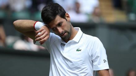 Im Viertelfinale trifft Novak Djokovic am Mittwoch auf den Belgier David Goffin.
