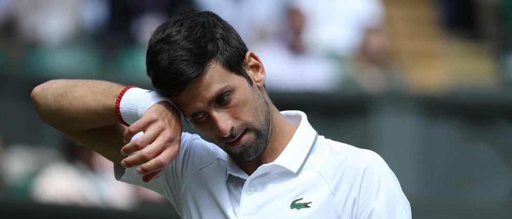 Im Viertelfinale trifft Novak Djokovic am Mittwoch auf den Belgier David Goffin.