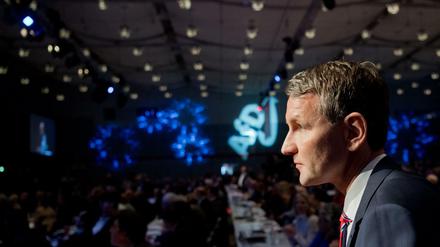Der Fraktionsvorsitzende der Thüringer AfD, Björn Höcke.