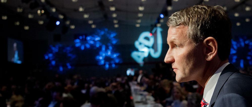 Der Fraktionsvorsitzende der Thüringer AfD, Björn Höcke.