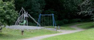 In der Nähe dieses Spielplatzes in Mülheim soll die Vergewaltigung stattgefunden haben