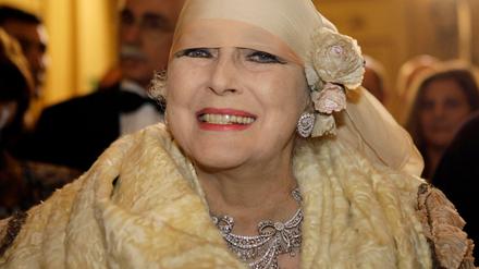 Diva des italienischen Films: Valentina Cortese 2007 in Mailand.