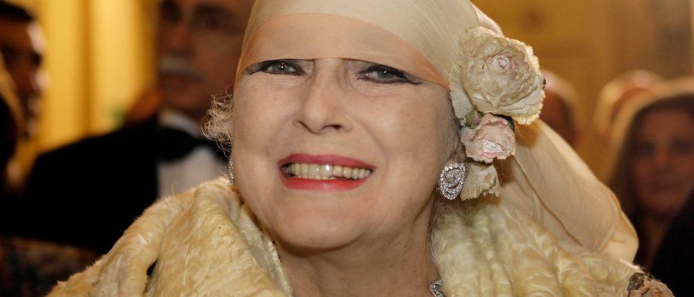 Diva des italienischen Films: Valentina Cortese 2007 in Mailand.