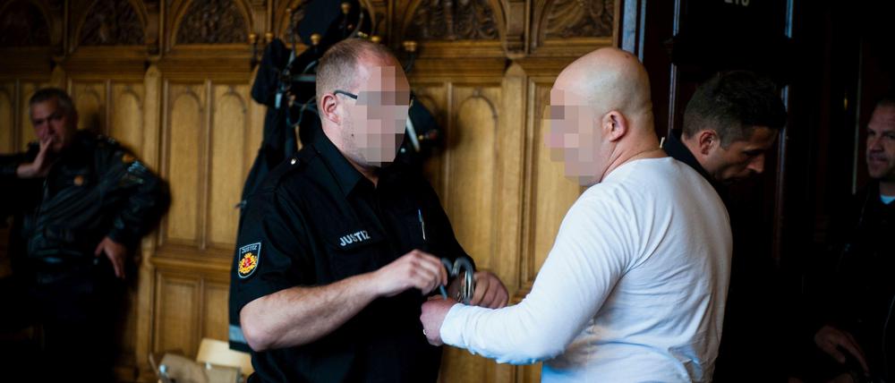 Ibrahim Miri bei einer Gerichtsverhandlung im Jahr 2014.