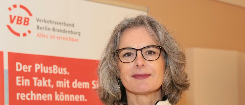 VBB-Geschäftsführerin Susanne Henckel fürchtet "erhebliche jährliche Mindereinnahmen" bei der Einführung eines 365-Euro-Tickets.