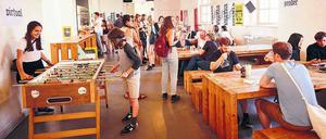 Vom Spiel zur Kunst. Das studentische Café lässt für kurze Zeit den Kopf frei werden.