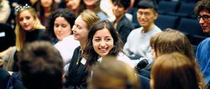 Während der „Welcome Week“ bekommen Austauschstudierende Tipps für den Start in Berlin und lernen andere Kommilitonen und den Campus kennen.