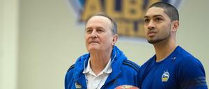 Lehrer und Schüler: Peyton Siva (rechts) bleibt Alba Berlin erhalten, bei Trainer Aito Garcia Reneses ist das noch offen.