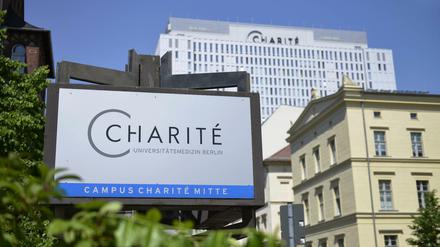 Blick in den Campus Mitte der Charité.