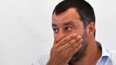 Innenminister Matteo Salvini dementiert jemals Geld von Russland bekommen zu haben. 