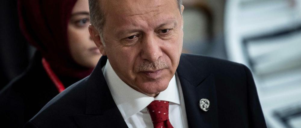 Recep Tayyip Erdogan.