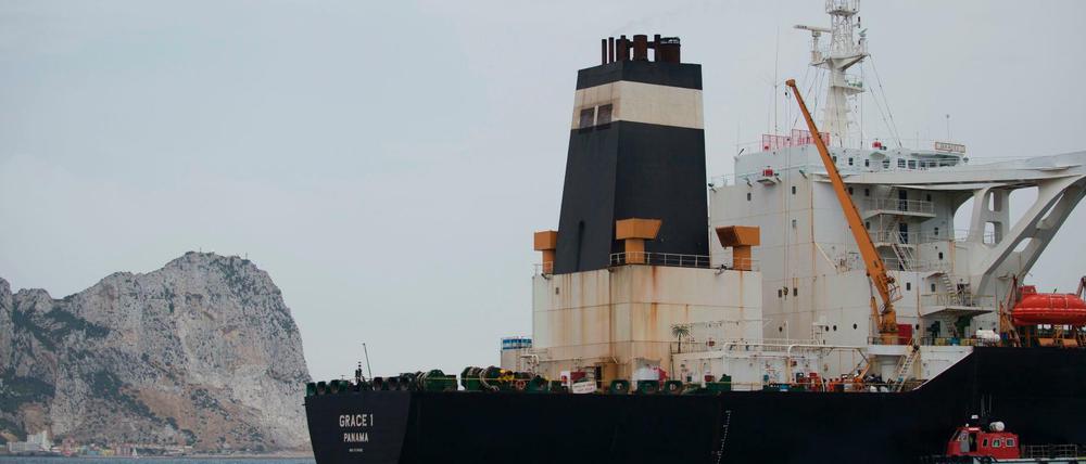 Der iranische Öltanker „Grace 1“.