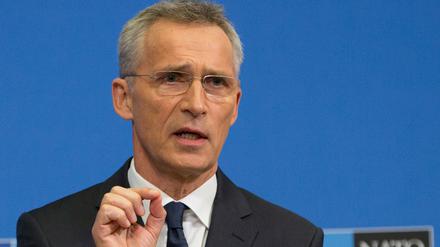 Nato-Generalsekretär Jens Stoltenberg.