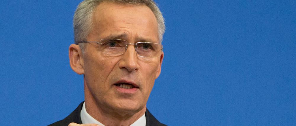 Nato-Generalsekretär Jens Stoltenberg.