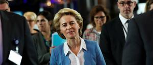 Die Bundesverteidigungsministerin Ursula von der Leyen (CDU). 